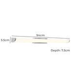 Extravagant Lighting Darren Acrylic Diffuser LED Vanity Light