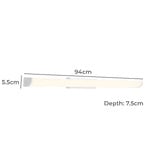 Extravagant Lighting Darren Acrylic Diffuser LED Vanity Light