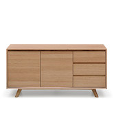 Evergreen Home Zarah Oak Modern Buffet