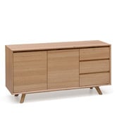 Evergreen Home Zarah Oak Modern Buffet