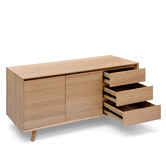 Evergreen Home Zarah Oak Modern Buffet