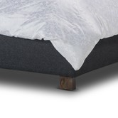Evergreen Home Dark Grey Ashley Fabric Bedframe