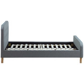 Evergreen Home Light Grey Zandra Fabric Bedframe