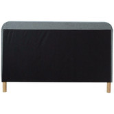 Evergreen Home Light Grey Zandra Fabric Bedframe