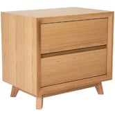 Evergreen Home Courtney Tasmanian Oak Bedside Table