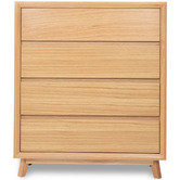 Evergreen Home Courtney Tasmanian Oak Tallboy