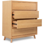 Evergreen Home Courtney Tasmanian Oak Tallboy