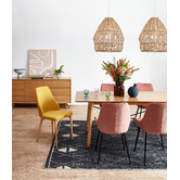 Evergreen Home Zarah Oak Modern Buffet