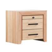 Evergreen Home Natural Massey Messmate Bedside Table