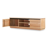 Evergreen Home Natural Vikki Messmate Entertainment Unit