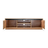 Evergreen Home Natural Vikki Messmate Entertainment Unit
