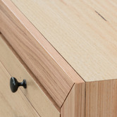 Evergreen Home Natural Massey Messmate Bedside Table