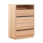 Evergreen Home Natural Rian Messmate Chest of Drawers