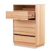 Evergreen Home Natural Rian Messmate Chest of Drawers