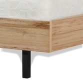 Evergreen Home Rian Messmate Live Edge Queen Bed Frame