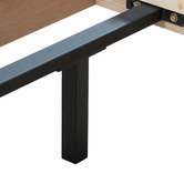 Evergreen Home Rian Messmate Live Edge Queen Bed Frame
