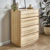 Evergreen Home Natural Kayson Messmate Chest of Drawers