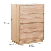 Evergreen Home Natural Kayson Messmate Chest of Drawers