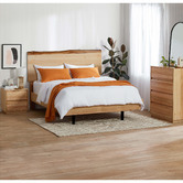 Evergreen Home Rian Messmate Live Edge Queen Bed Frame