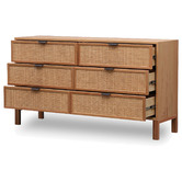 Evergreen Home Java Messmate 6 Drawer Dresser