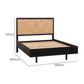 Evergreen Home Java Queen Platform Bed