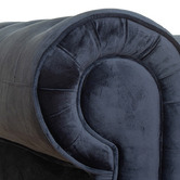 Evergreen Home Cleo Button Tufted 3 Seater Velvet Sofa