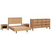 Evergreen Home 4 Piece Junta II Messmate Bedroom Set