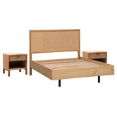 Evergreen Home 3 Piece Junta Messmate Bedroom Set