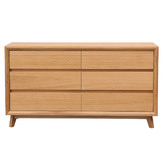 Evergreen Home Courtney 6 Drawer Dresser