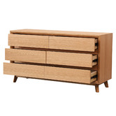 Evergreen Home Courtney 6 Drawer Dresser