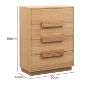 Evergreen Home Laila Messmate 4 Drawer Chest