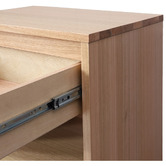 Evergreen Home Amanda 1 Drawer Bedside Table