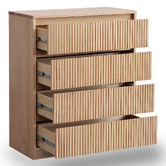 Evergreen Home Amanda 4 Drawer Tallboy