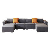 Evergreen Home Moore 4 Seater Sofa &amp; Ottoman Set