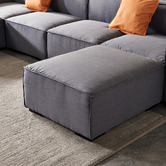 Evergreen Home Moore 4 Seater Sofa &amp; Ottoman Set