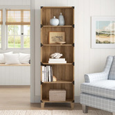 Evergreen Home Harrison 5 Shelf Bookcase