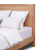 Evergreen Home Monty Tasmanian Oak Wood Queen Bed