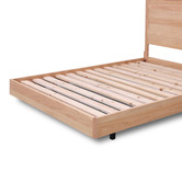 Evergreen Home Monty Tasmanian Oak Wood Queen Bed