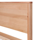 Evergreen Home Monty Tasmanian Oak Wood Queen Bed