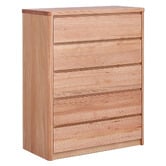 Evergreen Home Monty Tasmanian Oak Wood Tallboy