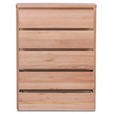Evergreen Home Monty Tasmanian Oak Wood Tallboy