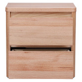 Evergreen Home Monty Tasmanian Oak Wood Bedside Table