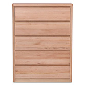 Evergreen Home Monty Tasmanian Oak Wood Tallboy