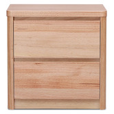 Evergreen Home Monty Tasmanian Oak Wood Bedside Table