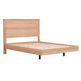 Evergreen Home Monty Tasmanian Oak Wood Queen Bed