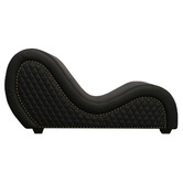 Evergreen Home Tanata Cowhide Leather Love Seat Chaise