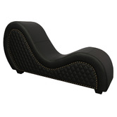 Evergreen Home Tanata Cowhide Leather Love Seat Chaise