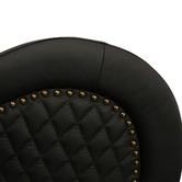 Evergreen Home Tanata Cowhide Leather Love Seat Chaise