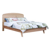 Evergreen Home Estrella Tasmanian Oak Wood Bed Frame
