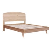 Evergreen Home Estrella Tasmanian Oak Wood Bed Frame